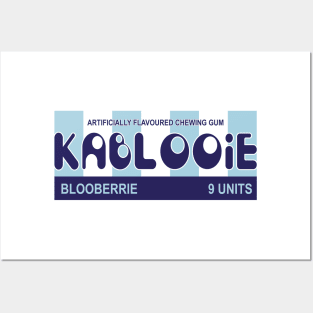 Kablooie Blooberrie Chewing Gum Posters and Art